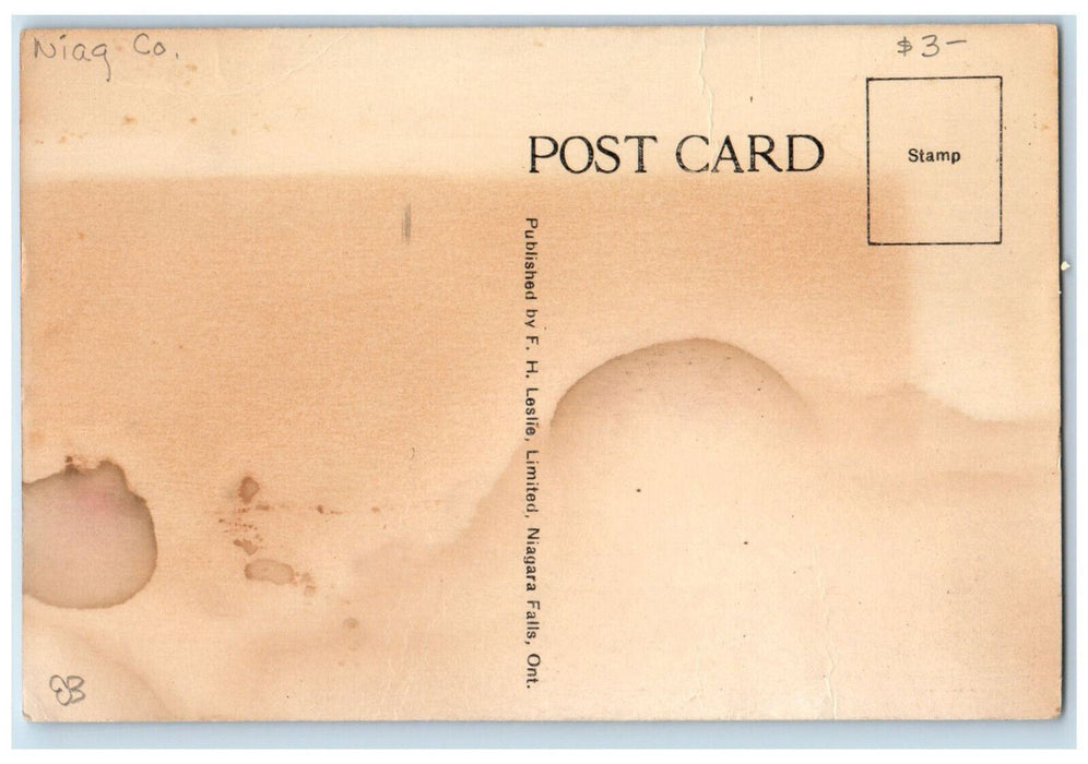c1920's St. Andrew's Presbyterian Church Niagara on the Lake Canada Postcard