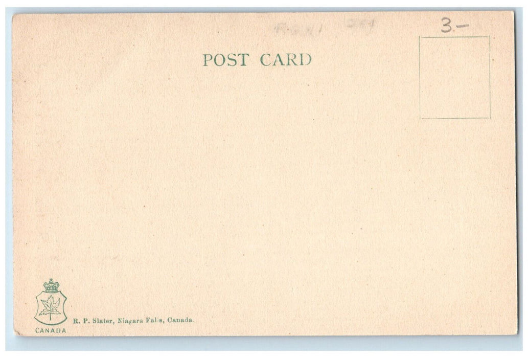 c1940's Brocks Monument Niagara Falls Ontario Canada Unposted Vintage Postcard