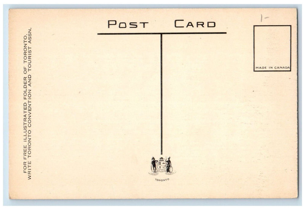c1950's Worlds Heated Pools Sunnyside Beach Toronto Ontario Canada Postcard