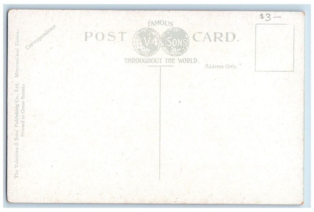 c1910 Crowd Horse Carriage Bay Street Toronto Canada Antique Unposted Postcard