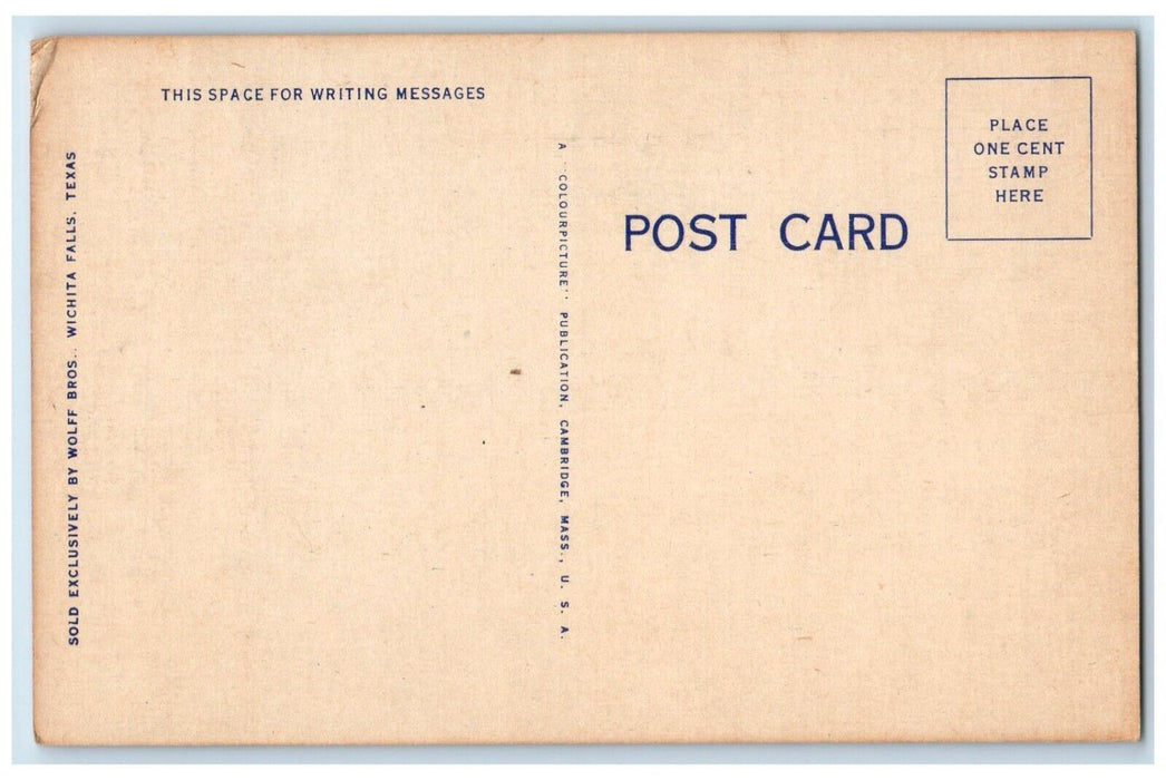 c1940 Classroom Buildings Multi-View Sheppard Field Texas TX Vintage Postcard
