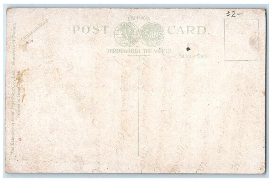 c1910 Harbord Collegiate Institute Toronto Ontario Canada Antique Postcard
