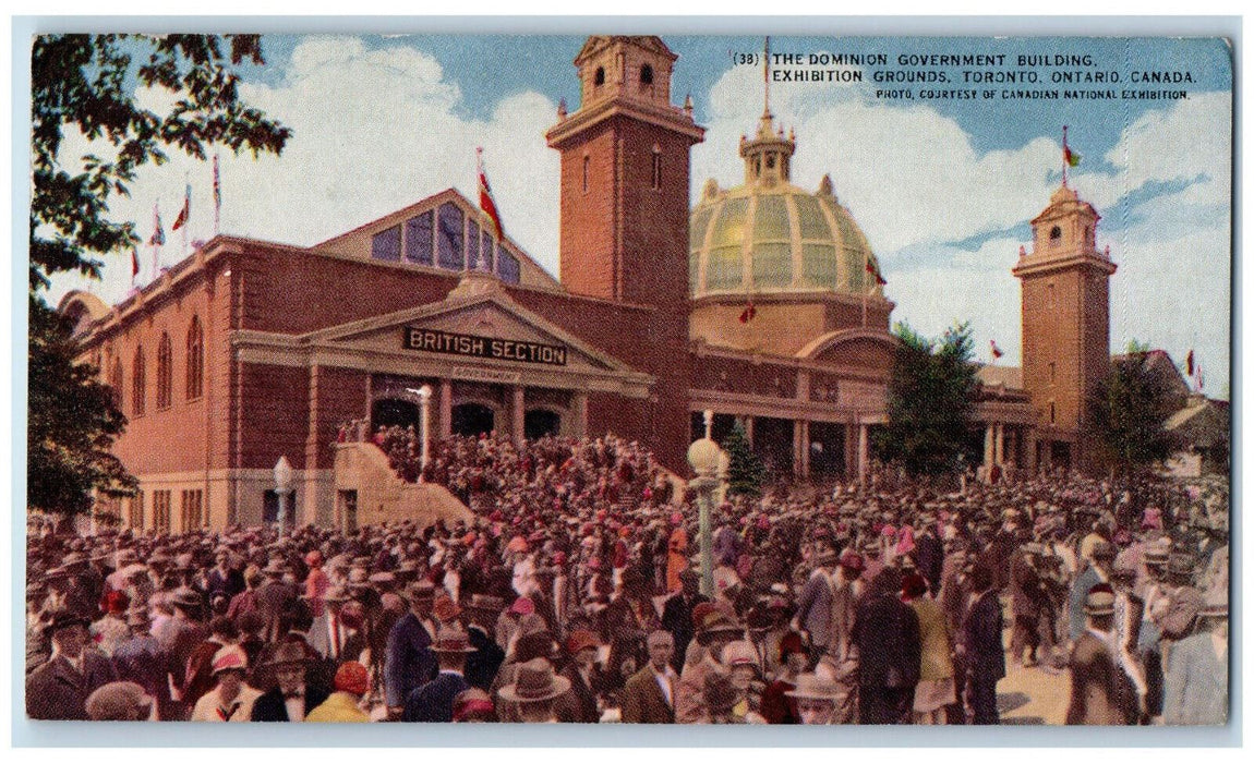 c1910 The Dominion Government Exhibition Grounds Toronto Canada Postcard