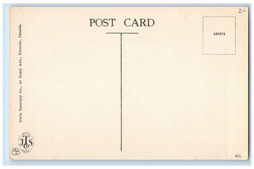 c1950's Separate School Temiskaming Quebec Canada Vintage Unposted Postcard