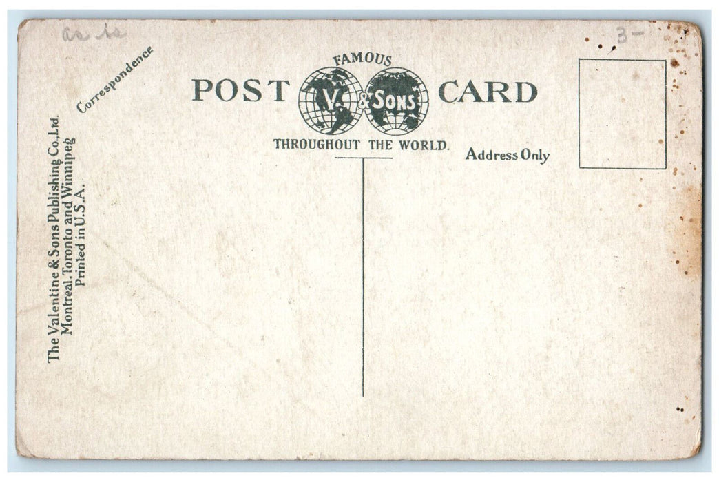 c1920's Second Avenue Saskatoon Saskatchewan Canada Unposted Antique Postcard