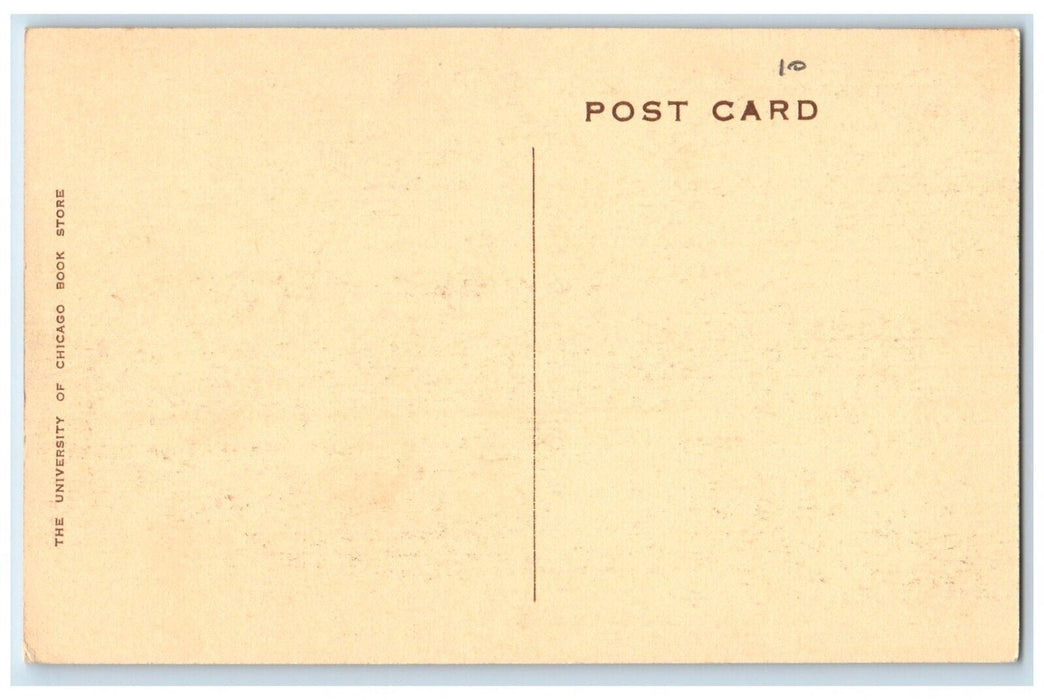 c1920 University Chapel University Church School Road Chicago Illinois Postcard