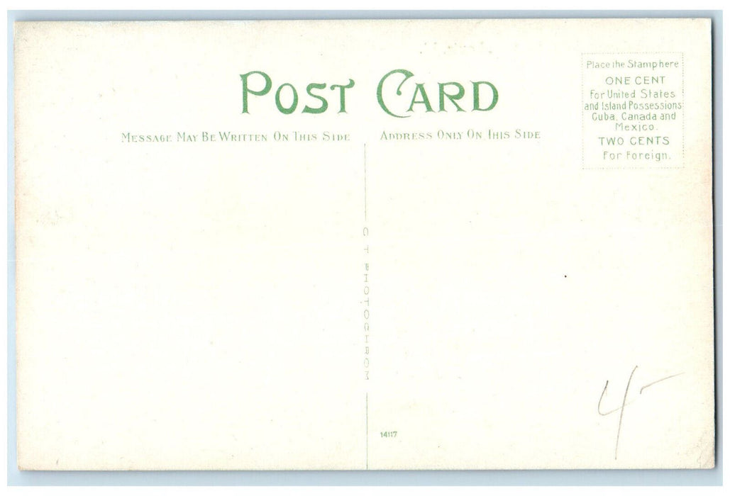 Landsdowne Park East St. Louis Illinois IL, Boat Canoeing Scene Vintage Postcard