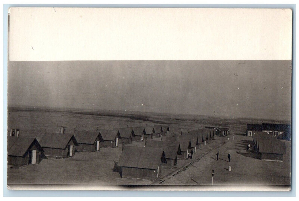 c1910's Fort Lyon Army Base Las Animas Colorado CO  RPPC Photo Postcard