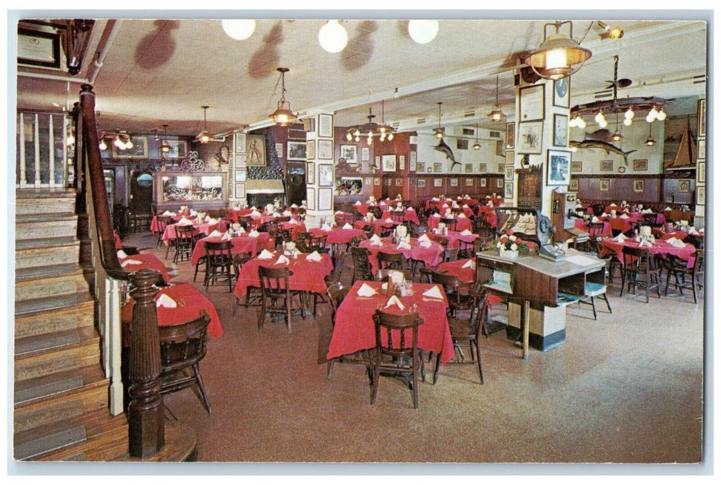 Old Original Bookbinder's Oldest Seafood Restaurant Philadelphia PA Postcard