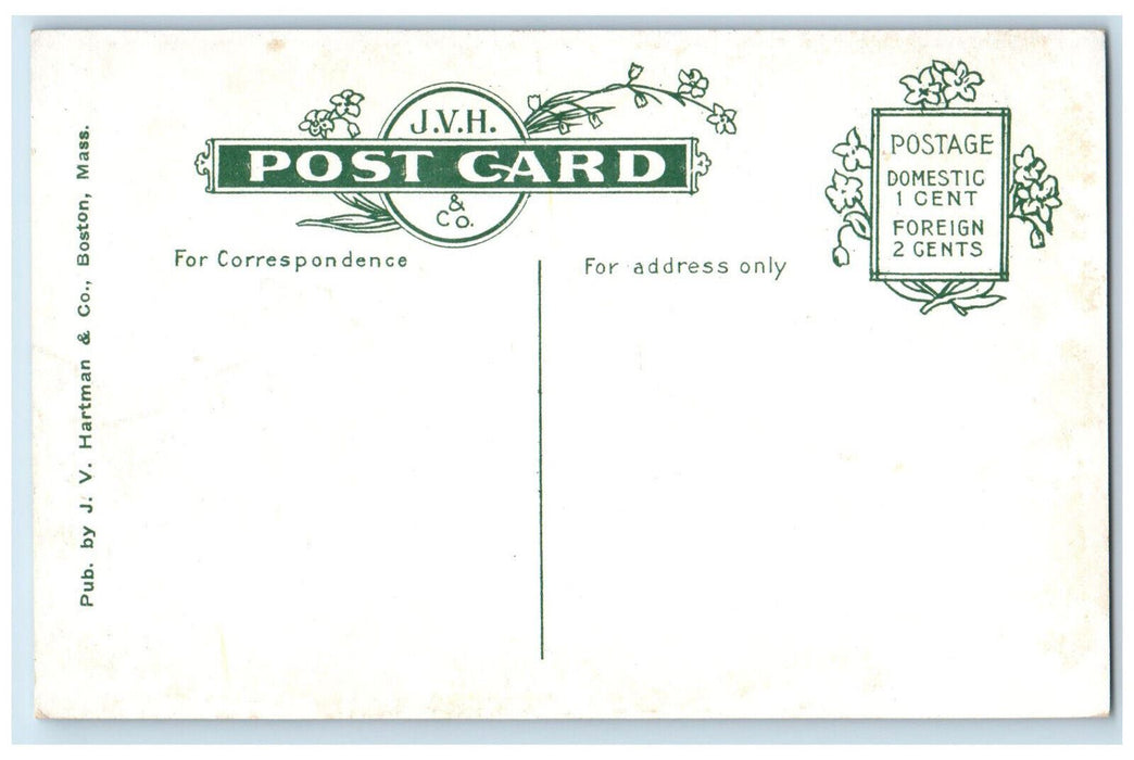 c1910 Berlin High School Berlin New Hampshire NH Antique Unposted Postcard