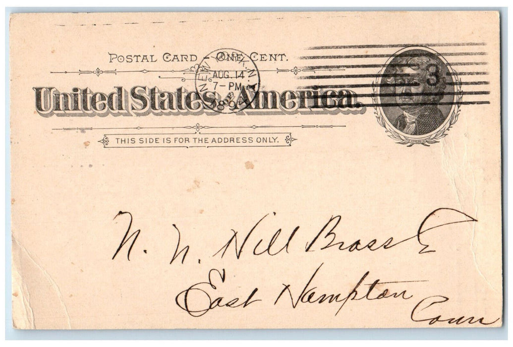 1894 The Tallman Toy Co. Letter 41 Barclay Street New York City NY Postcard