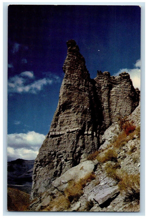 Eagle Nest Rock Gardner Canyon Yellowstone National Park Wyoming WY Postcard