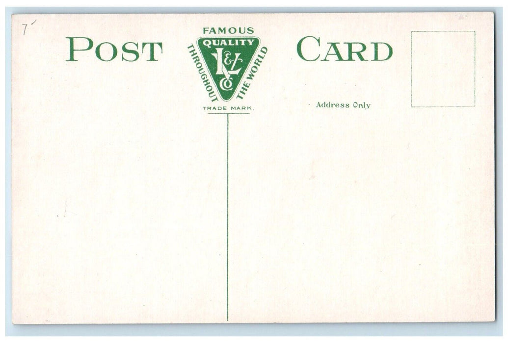 c1910's Christians Science Church Boston Massachusetts MA Antique Postcard
