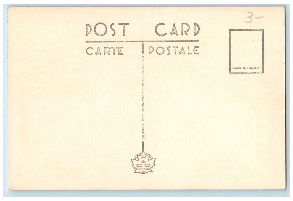 c1950's Aerial View Canadian North Railways Winnipeg Manitoba Canada Postcard