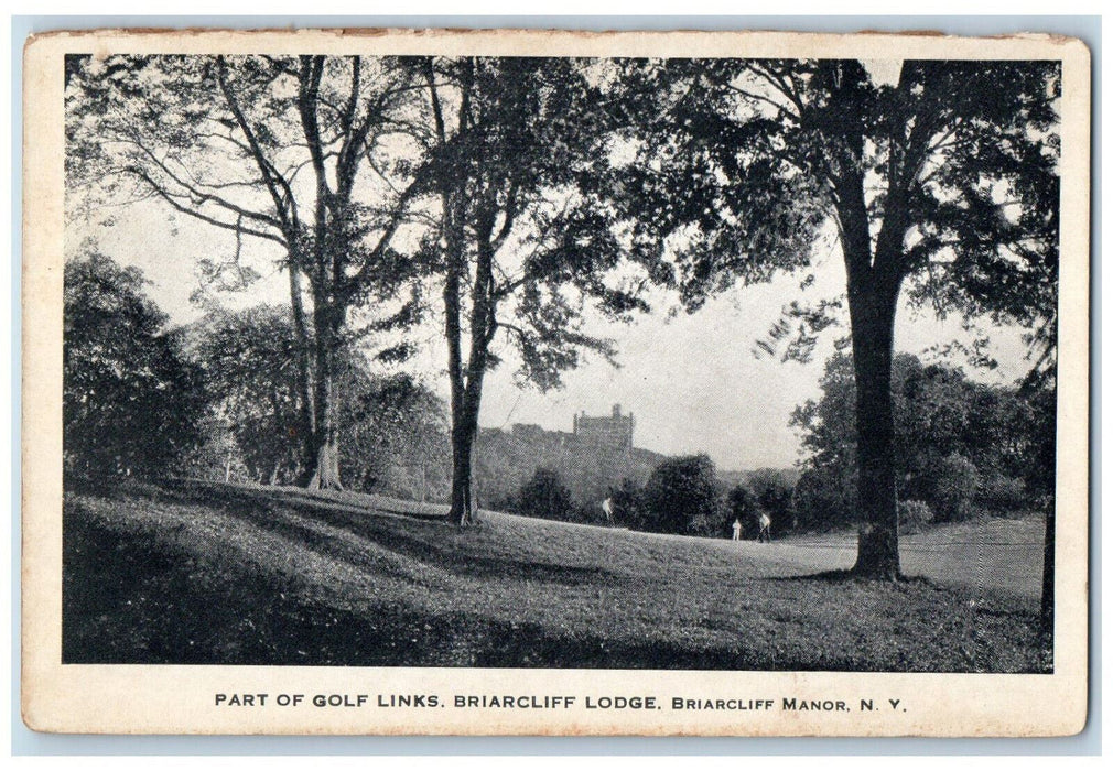 Part Of Golf Links Briarcliff Lodge, Briarcliff Manor New York NY Postcard