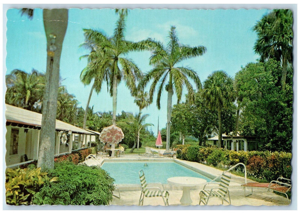 c1970's Don Quixote Intracoastal Waterway Hypoluxo Florida FL Unposted Postcard