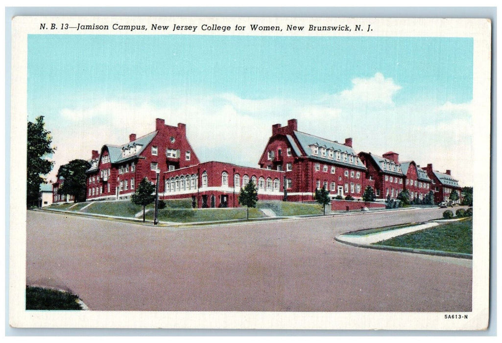 c1920's Jamison Campus New Jersey College for Women New Brunswick NJ Postcard
