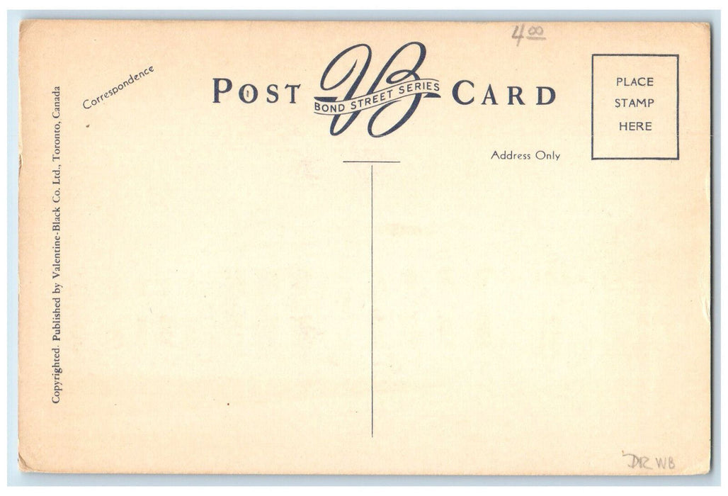 c1950's Canadian National Railways Station Hamilton Ontario Canada Postcard