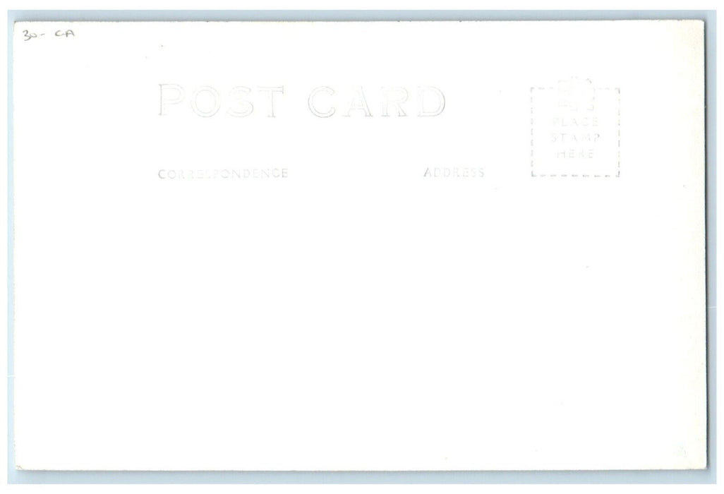 c1940's Fishing Fleet Boat Monterey California CA Mission RPPC Photo Postcard