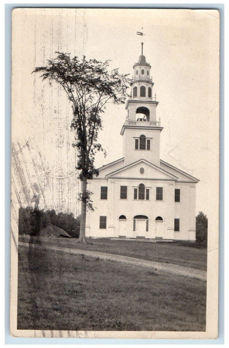 1914 Church Bellows Middlebury Vermont VT Posted Antique RPPC Photo Postcard