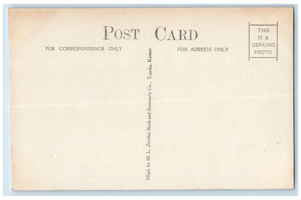 c1920's Keokuk County Court House View Sigourney Iowa IA RPPC Photo Postcard