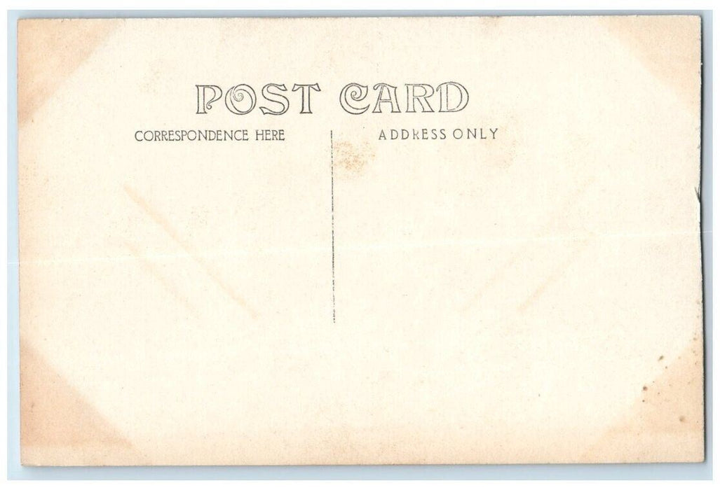 c1910s Public Library & YMCA Building View Muscatine Iowa IA RPPC Photo Postcard