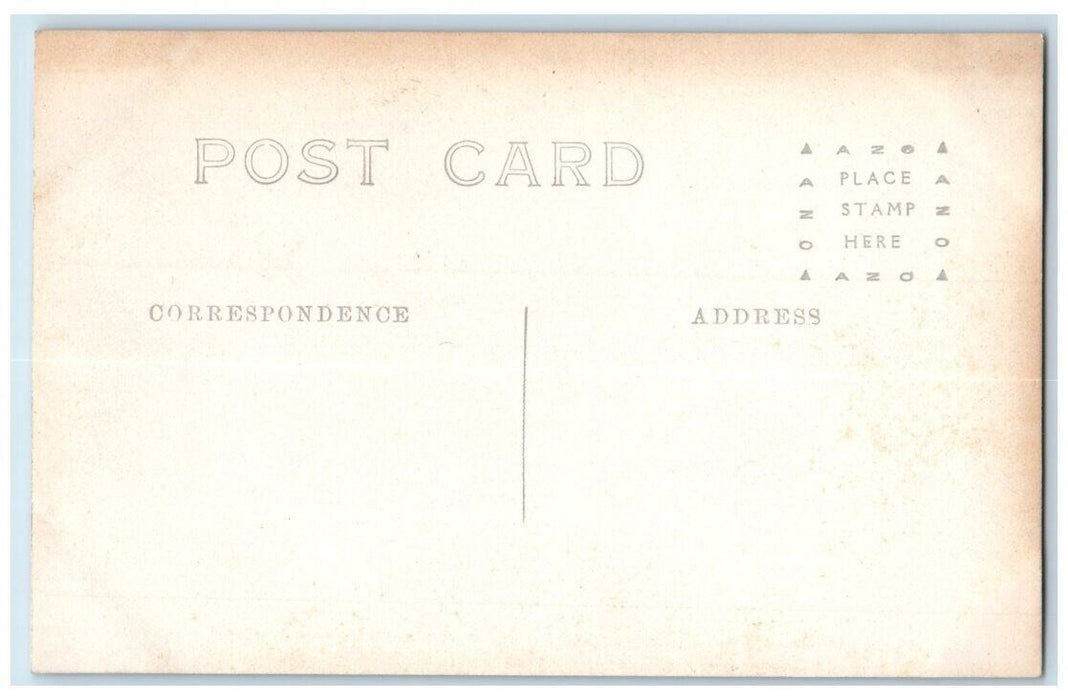c1910's Coliseum Building View Paxton Illinois IL RPPC Photo Unposted Postcard
