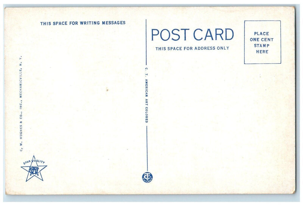 c1940 Chapin House Botanical Gardens Smith College Northampton Mass. MA Postcard
