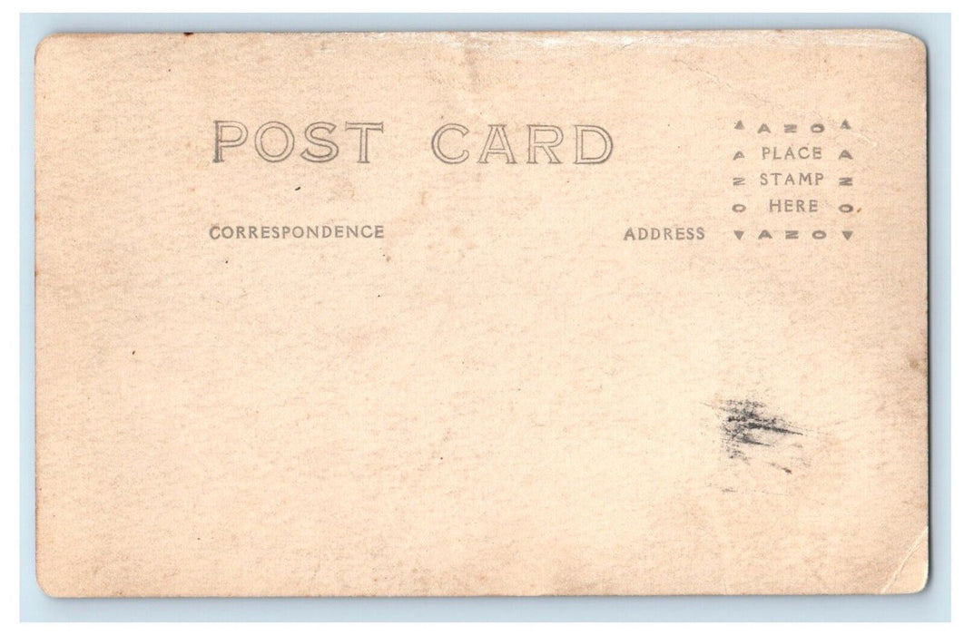 c1920's Electric Cable Train Car Railroad Workers RPPC Unposted Photo Postcard
