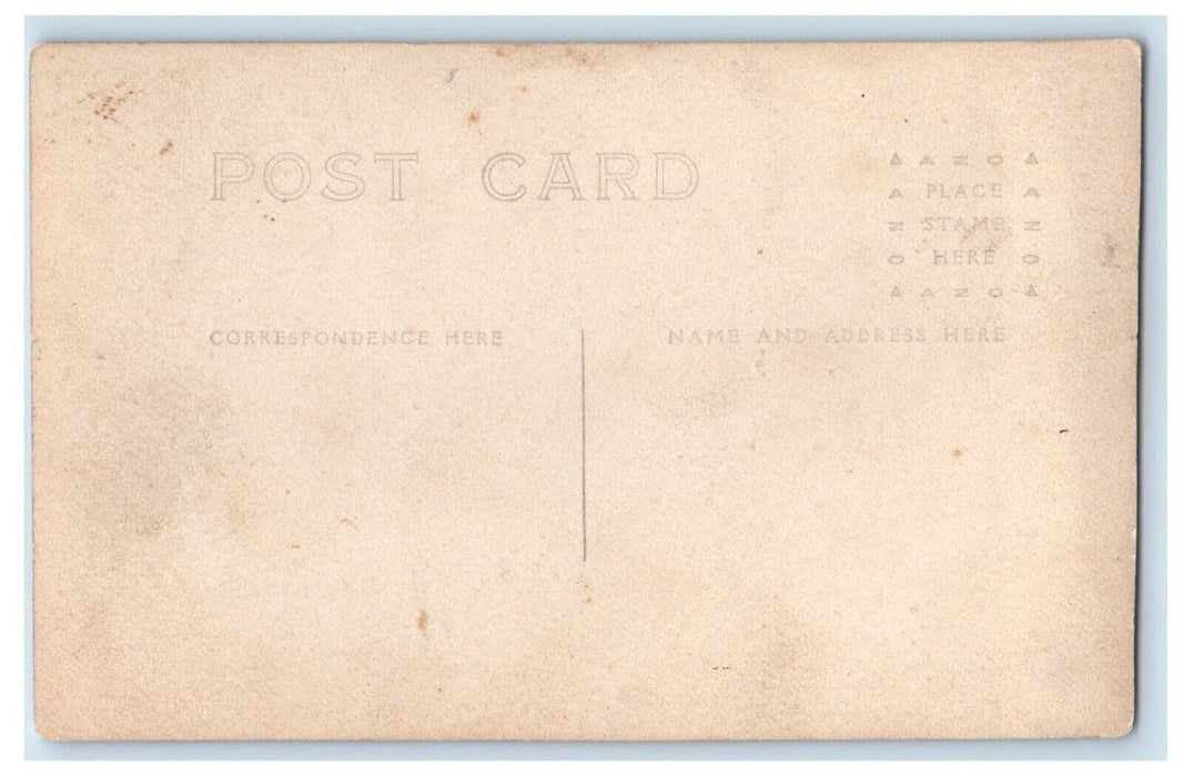 c1910's Train Accident Disaster Derailed Workers Railroad RPPC Photo Postcard