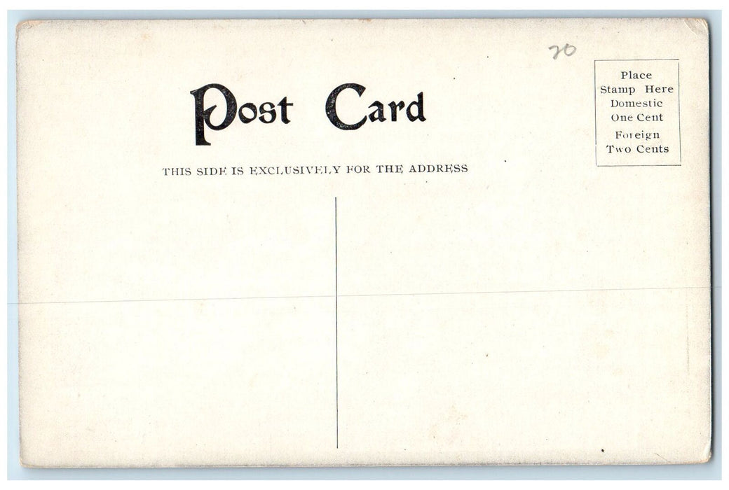 c1910 Miss Underhill's Chair Star Island Shoals Tourists Portsmouth NH Postcard