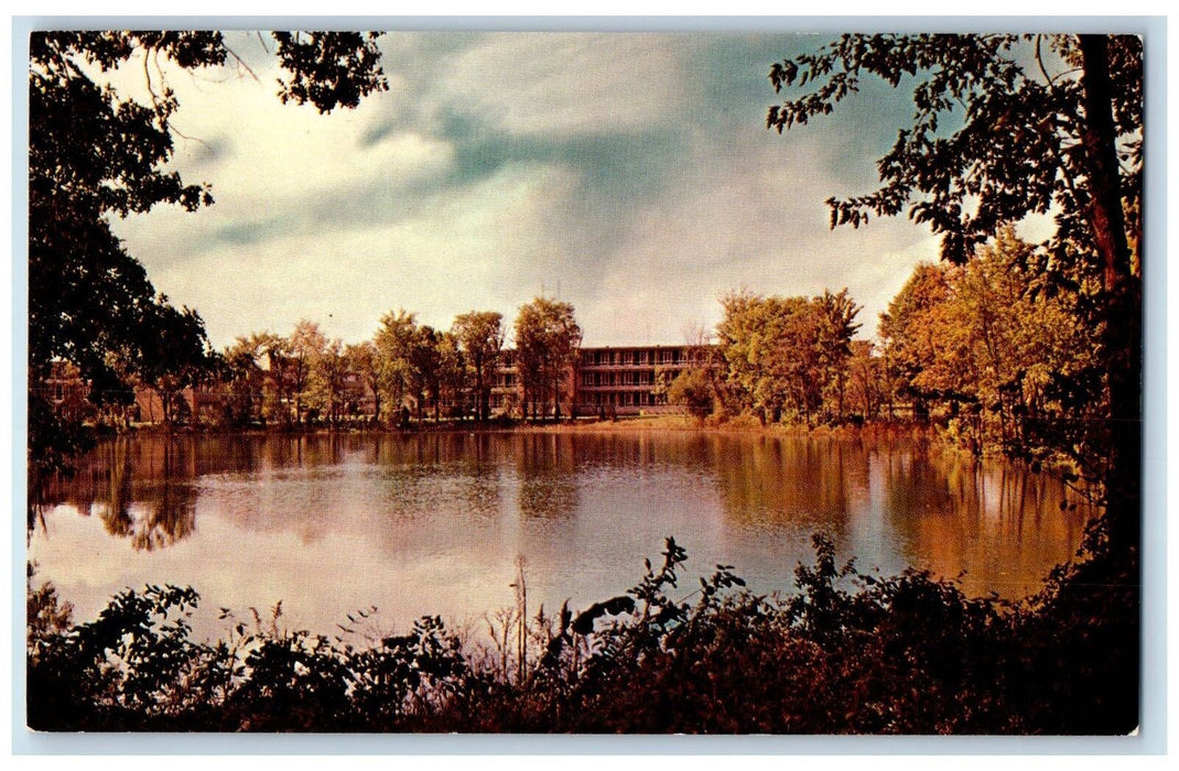 Thompson Point Residence Halls Illinois University Carbondale IL Postcard