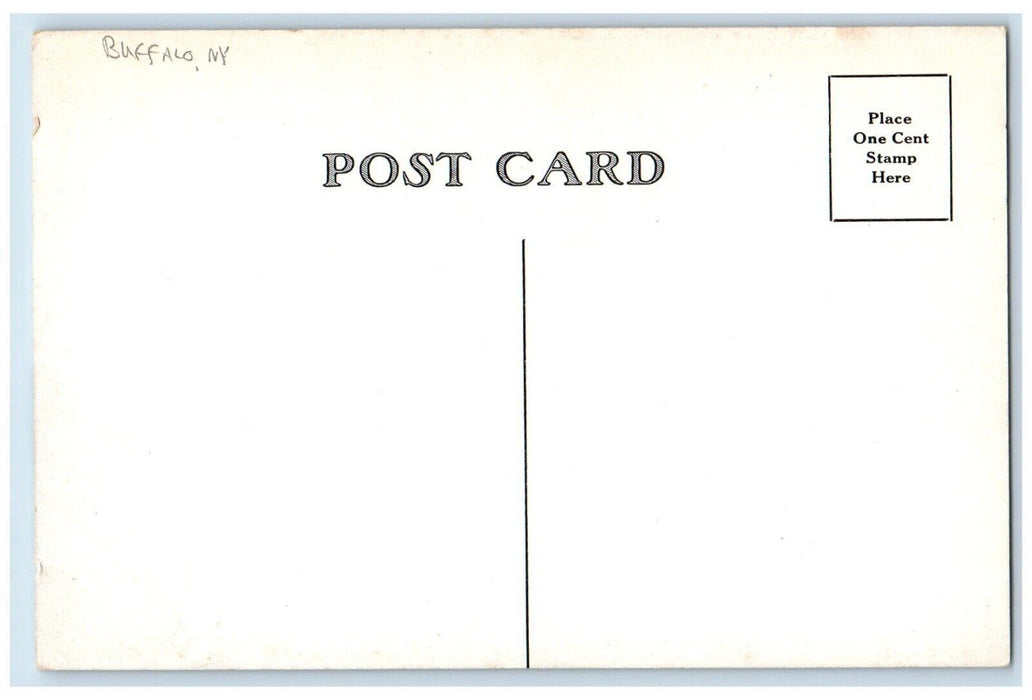 c1910's View Of Perry's Flag Ship Niagara Buffalo New York NY Antique Postcard