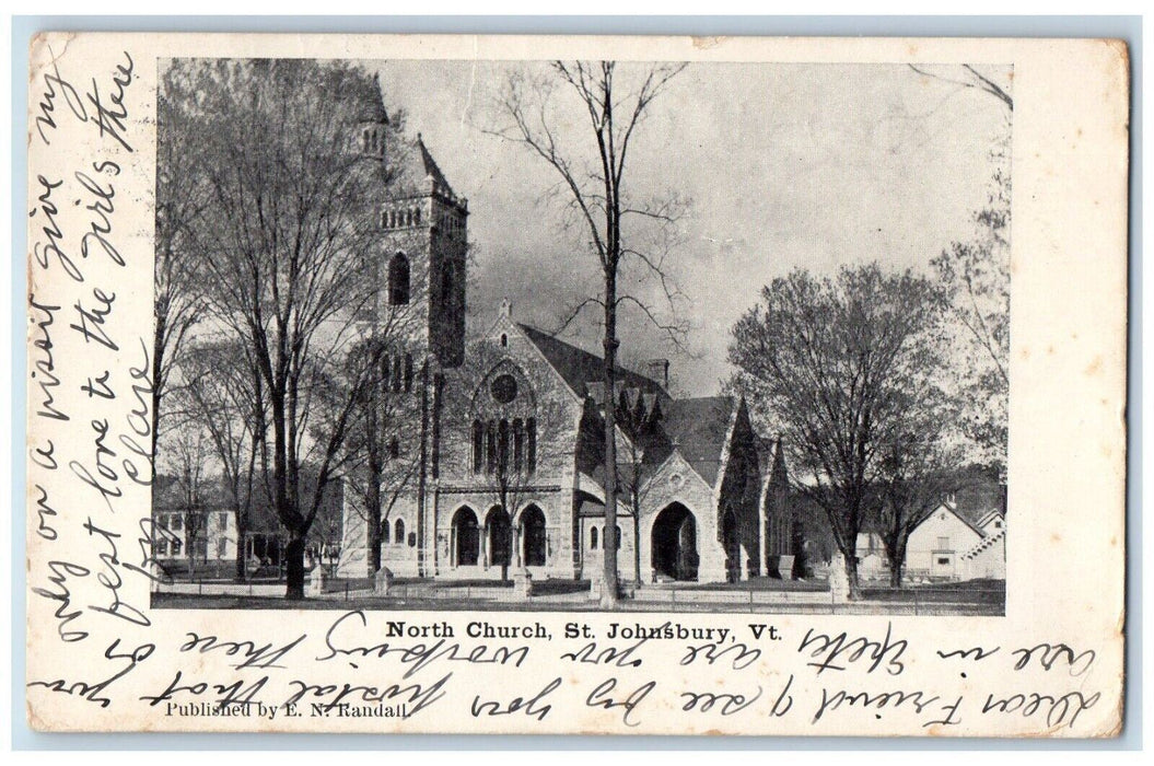 1905 High School Building Brattleboro Vermont VT Posted Antique Postcard