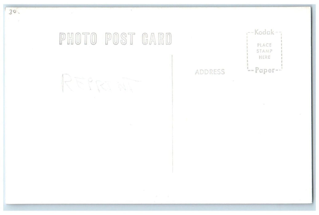 c1950 Birds Eye View NWRR Yard Locomotive Train Hawarden Iowa IA Postcard