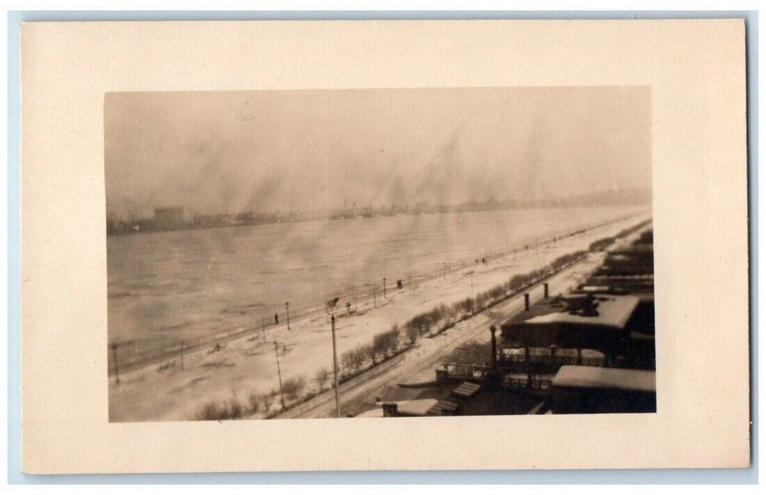c1907 Massachusetts Institute Technology View Cambridge MA RPPC Photo Postcard