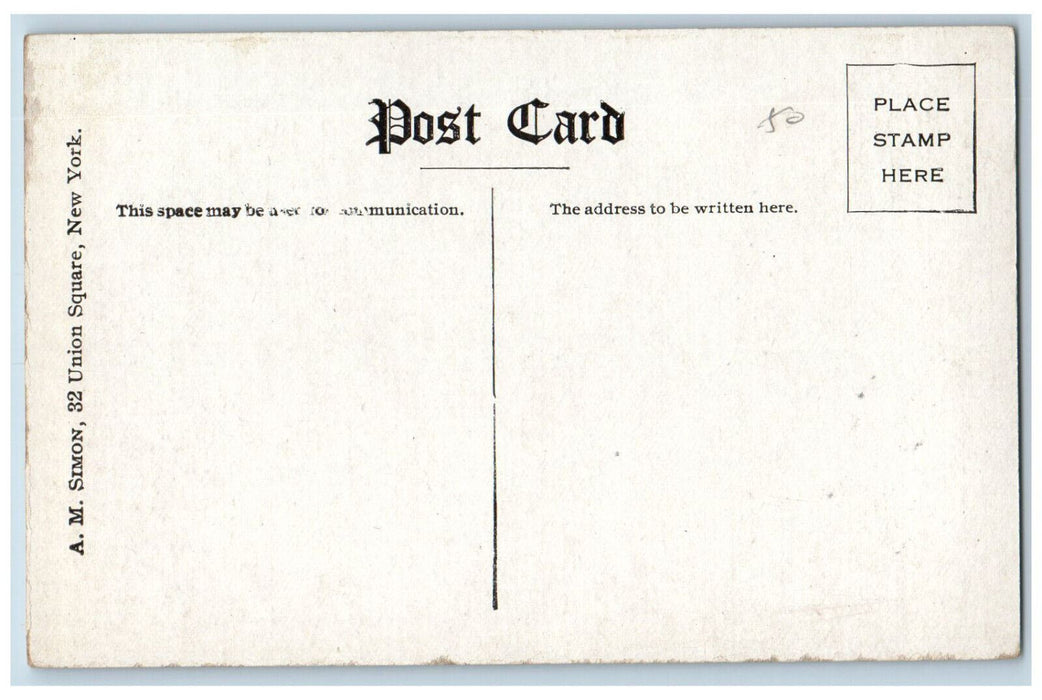 c1940's Highland Lake East Andover New Hampshire NH Vintage Unposted Postcard