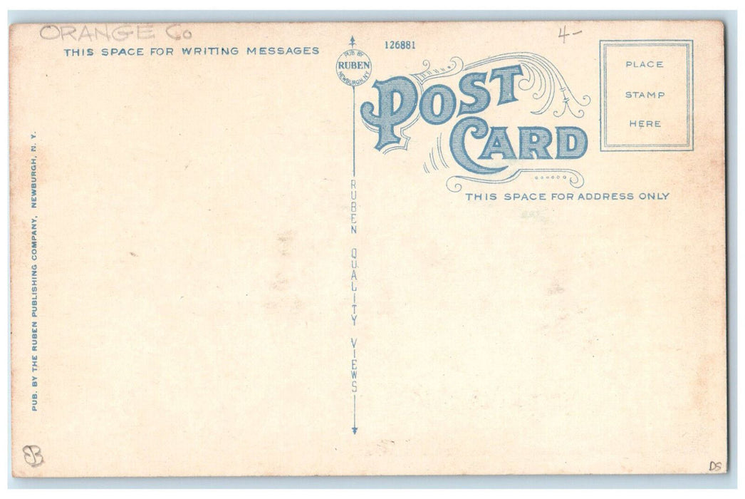 c1950's Dentist Business Section, North Street Middletown New York NY Postcard