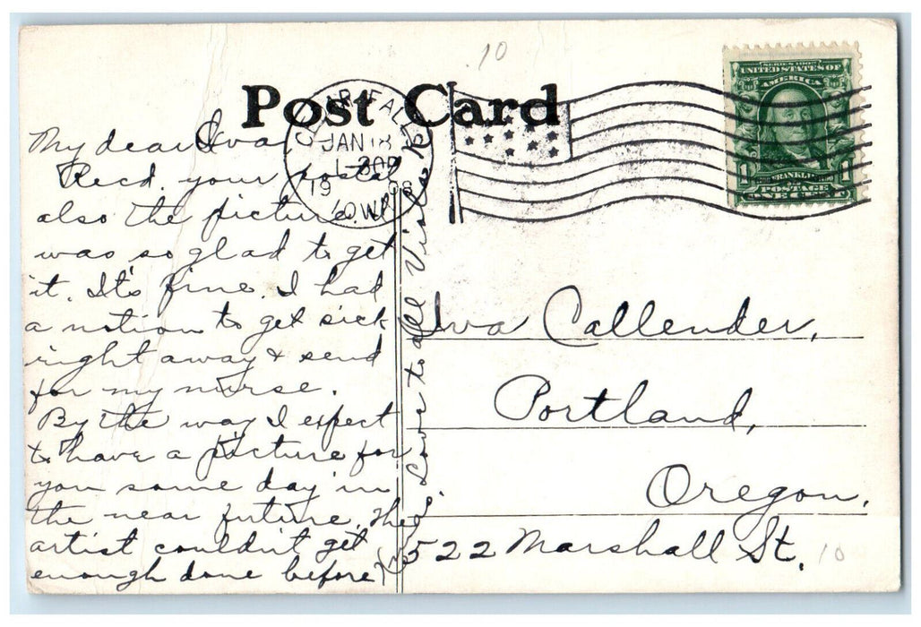 1908 Science Laboratory And Gymnasium Iowa State Normal Cedar Falls IA Postcard
