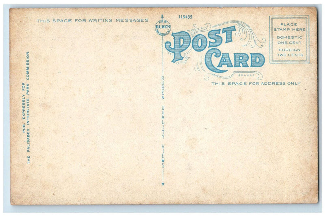 c1940's Bear Mountain Inn "Eastern View" Bear Mountain New York NY Postcard