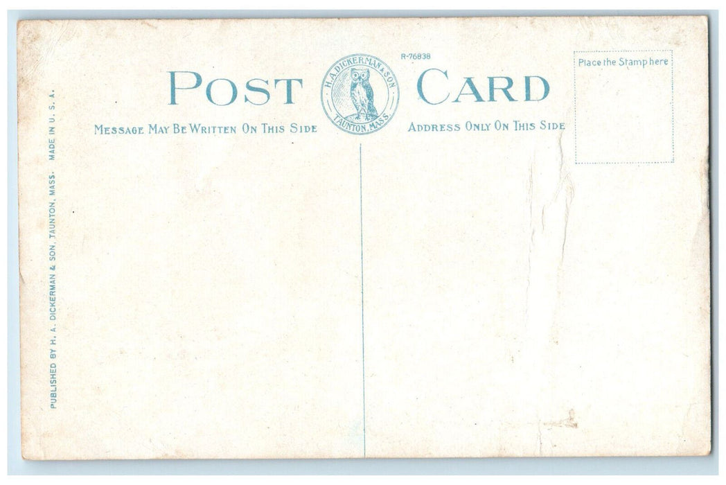 c1920's Red Cross House Camp Devens Ayer Massachusetts MA Unposted Postcard