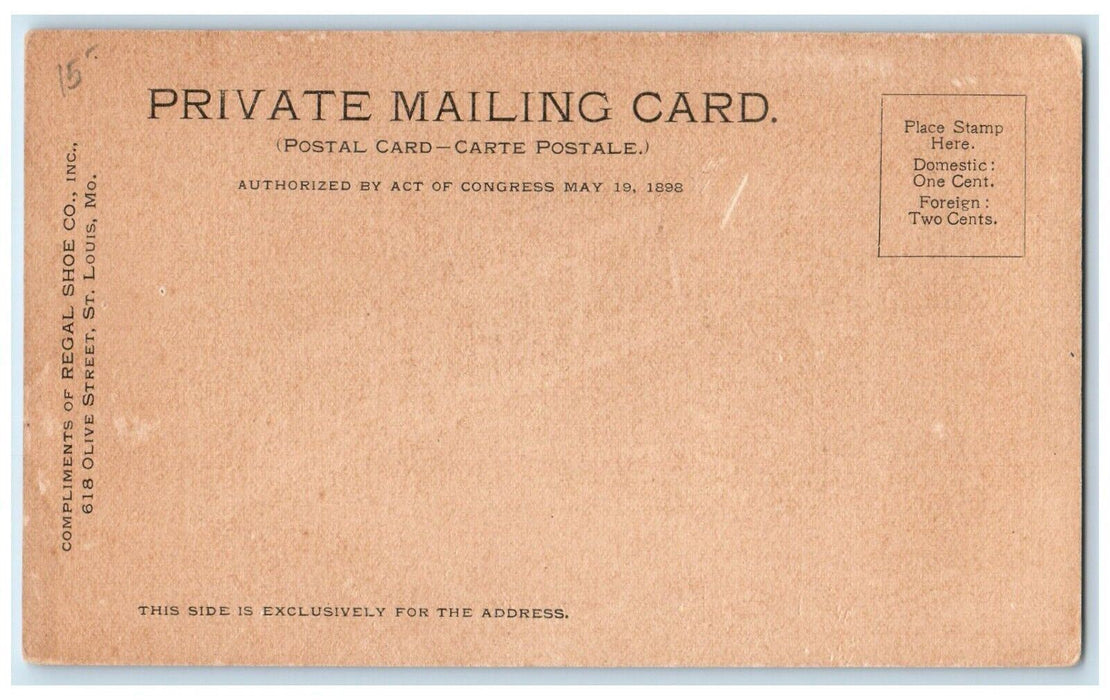 c1904 Regal Palace Manufacturers St Louis Chicago Illinois Exterior IL Postcard