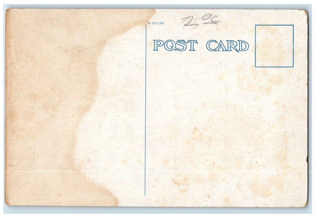 1910 International Headquarters Order Railroad Telegraphers St Louis MO Postcard