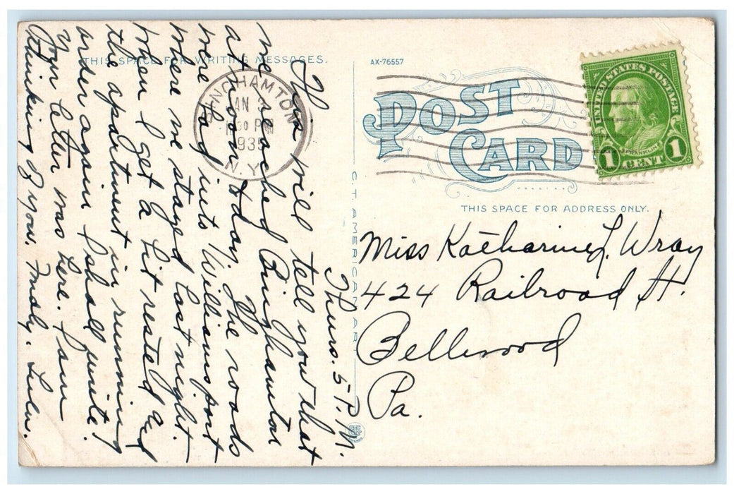 1935 Old Balch House Oldest House Exterior Field Beverly Massachusetts Postcard