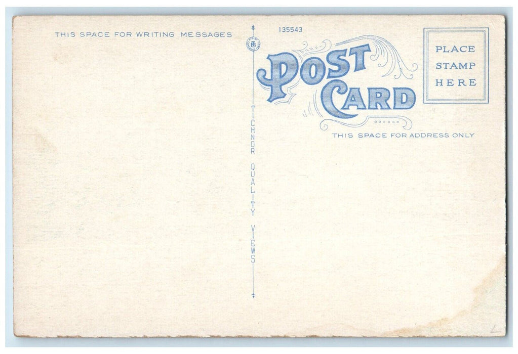 c1920 French King Bridge Road Greenfield Massachusetts Vintage Antique Postcard