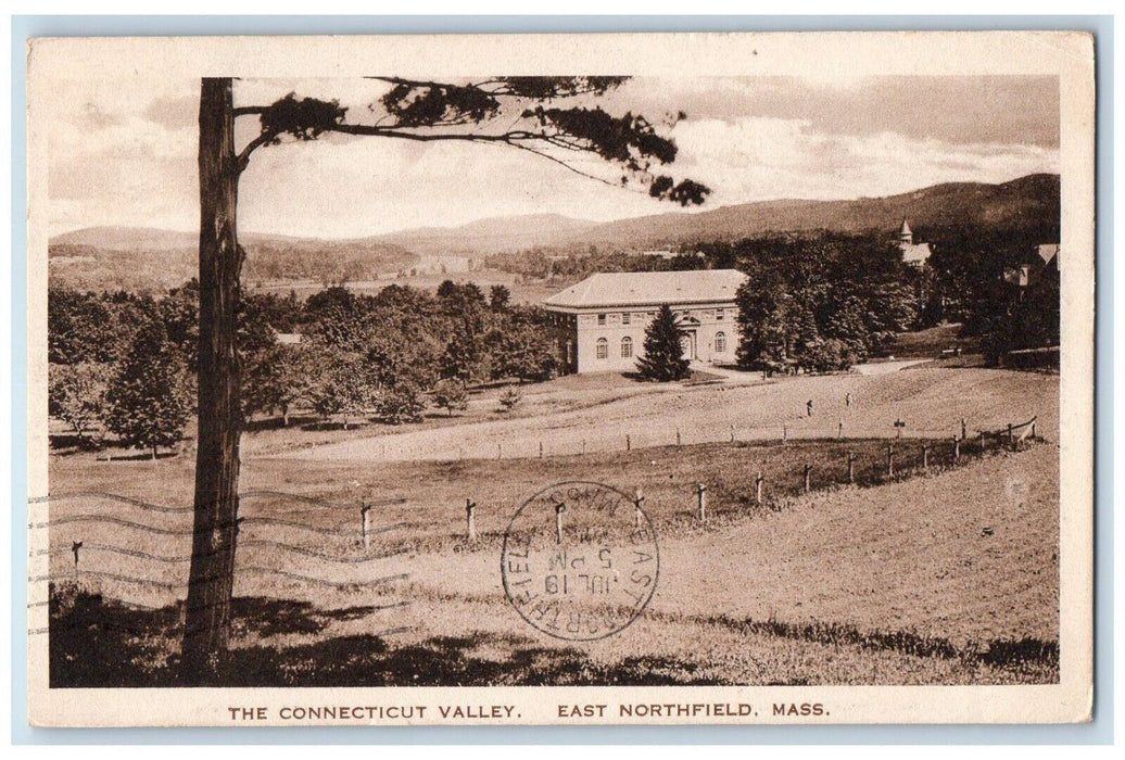 1924 Connecticut Valley Field Exterior East Northfield Massachusetts MA Postcard