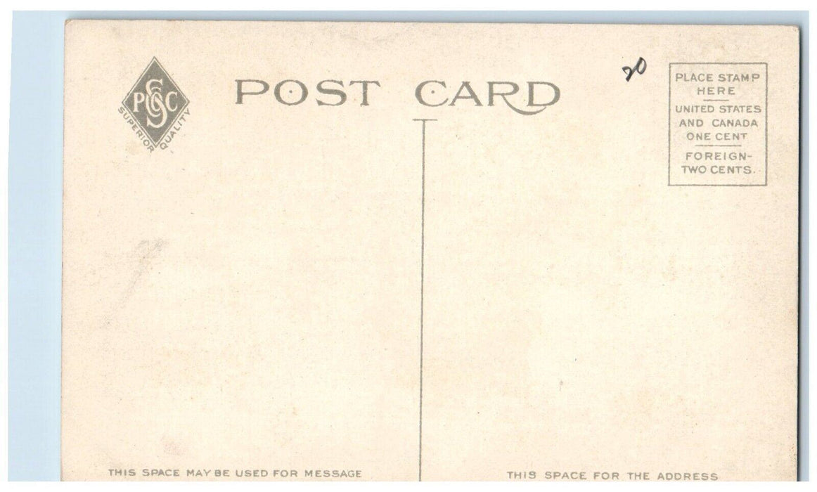 c1910 Mingo Beach Rocks Trees Beverly Massachusetts MA Vintage Antique Postcard