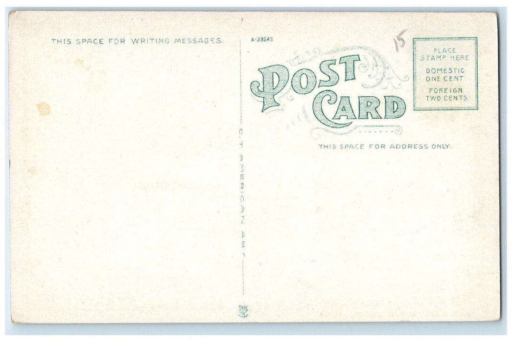c1920 Dane Street Beach Sand Beverly Massachusetts MA Vintage Antique Postcard