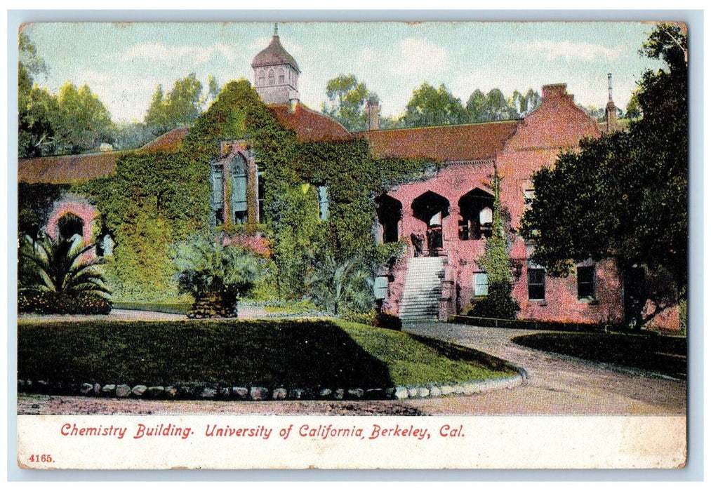 Chemistry Building University Of California Berkeley CA Antique Postcard