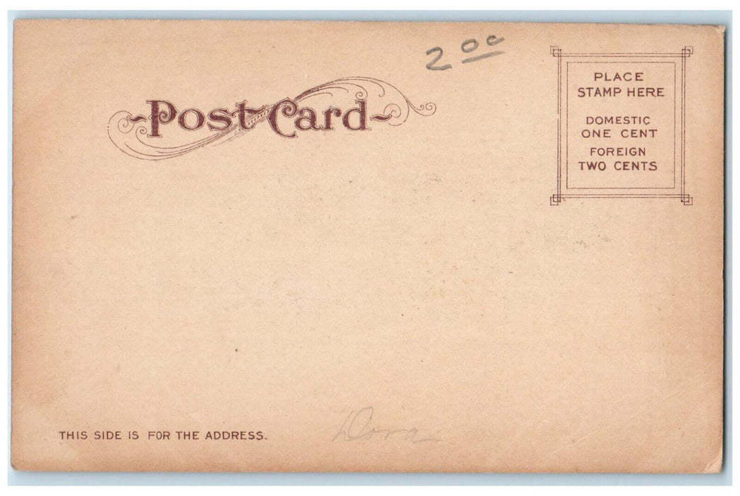 Entrance To Campus University Of California Berkeley CA Antique Postcard